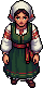Ileana, in-game pixel-art sprite